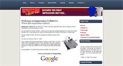 Desktop Screenshot of impressiontees.com
